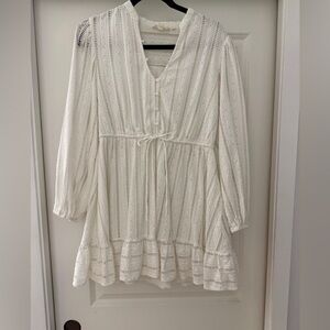 Elegant White Lace Women Top